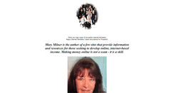 Desktop Screenshot of marymilner.com